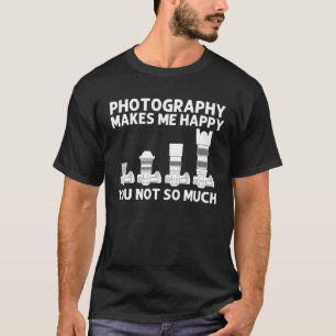 T-shirt Photographie cool Art Pour Hommes Femmes Photograp