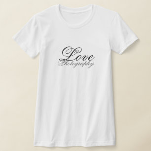 T-shirt Photographie d'amour