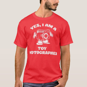 T-shirt Photographie de jouets Photographe miniature Camér