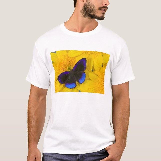 T-shirt Photographie de papillon (Devant)
