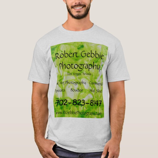 T-shirt Photographie de Robert Gebbie (Devant)