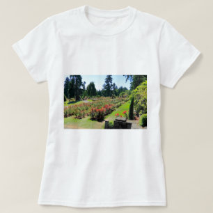 T-shirt Photographie de roseraie, Portland, Orégon