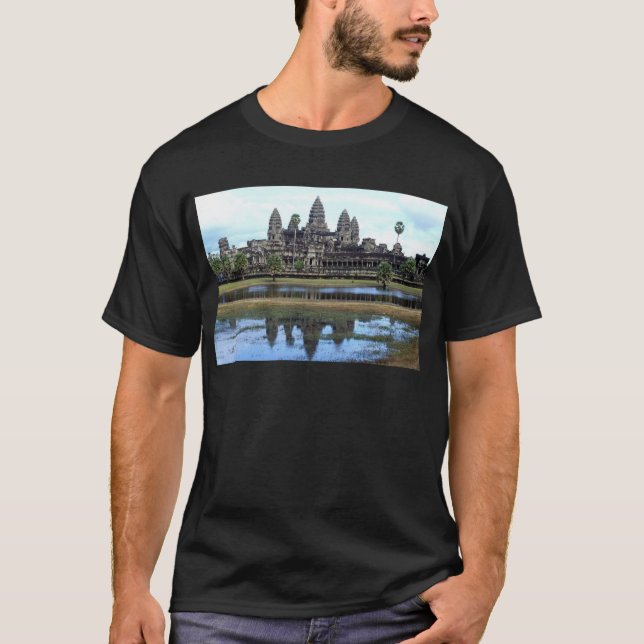 T-shirt Photographie de voyage de temple d'Angkor Vat (Devant)