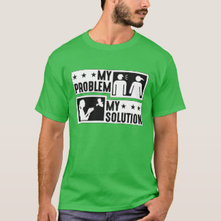 T-shirt Photographie d'oiseau Mon problème Mon Pictogramme