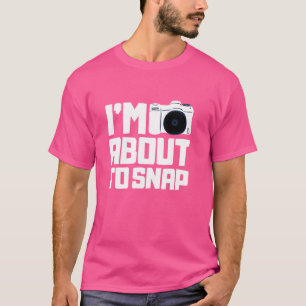 T-shirt Photographie Drôle Pour Hommes Femmes Photographe 