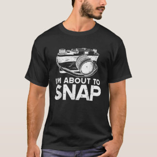 T-shirt Photographie Drôle Pour Hommes Femmes Photographe