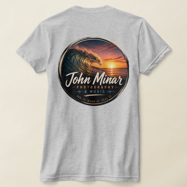 T-shirt Photographie & Musique de John Minar  (Couchage Retour)
