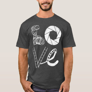 T-shirt Photographie Photographe Caméra (2)