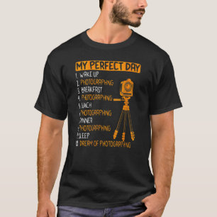 T-shirt Photographie Photographie Photographes Caméra