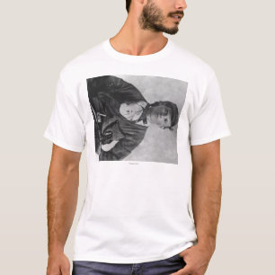 T-shirt Photographie proscrite de portrait de Jesse James