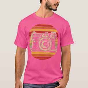 T-shirt Photographie Retro Photographe de l'auteur de la c