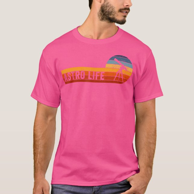T-shirt Photographie spatiale Télescope d'observation des  (Devant)