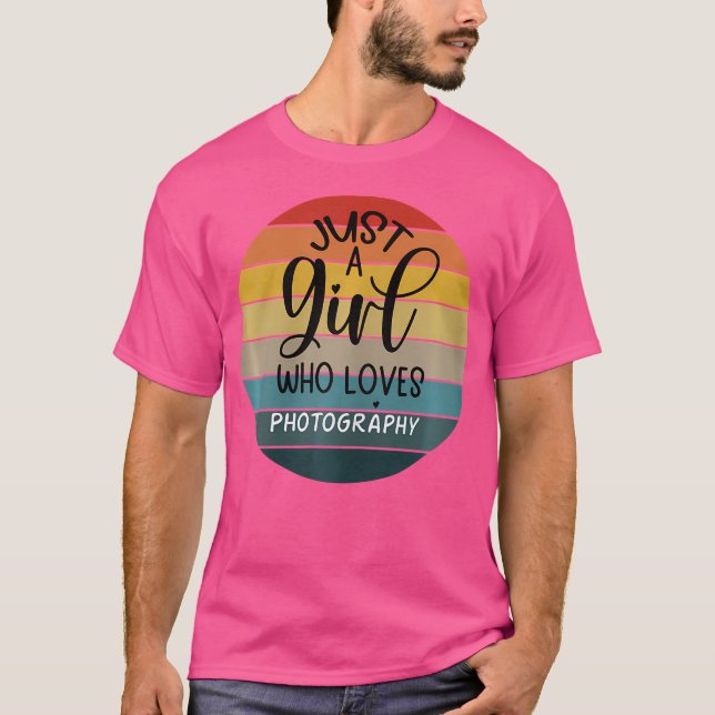 T-shirt Photographie Vintage (Devant)