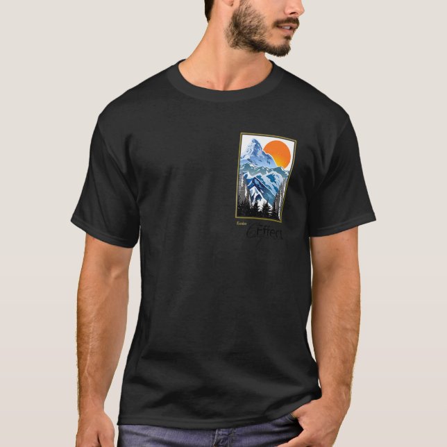 T-shirt Photography term graphic Compression effect winter (Devant)