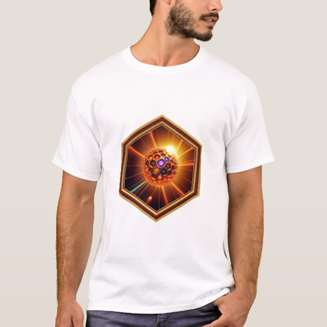T-shirt Photon Solaire Coloré (Devant)