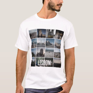 T-shirt Photos de Mosaic Lisbonne, Portugal