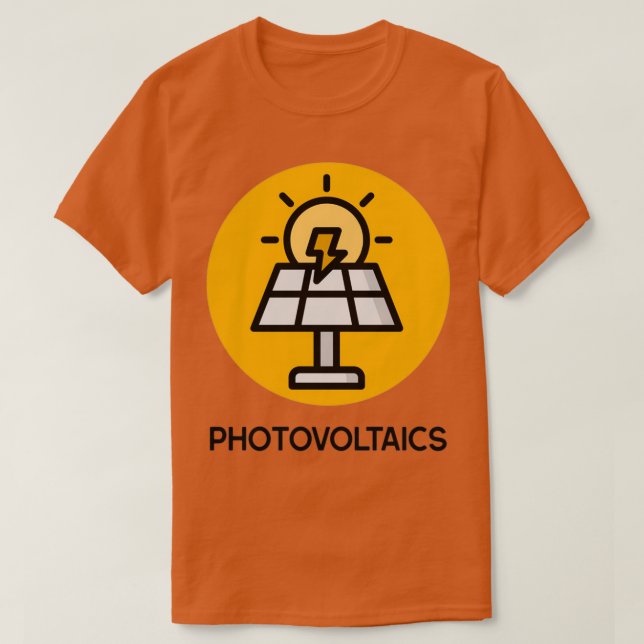 T-shirt Photovoltaïque (Design devant)