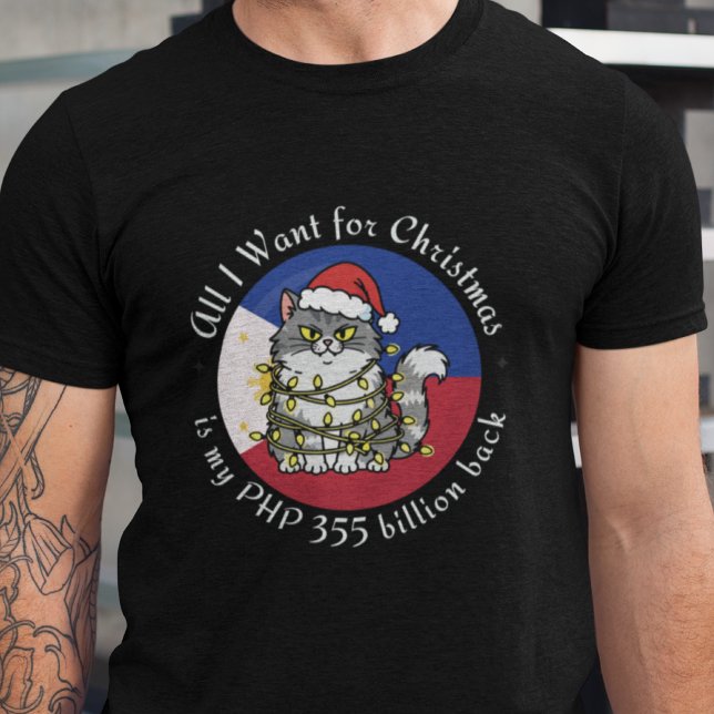 T-shirt PHP 355 Billion Christmas Philippines Corruption (Créateur téléchargé)