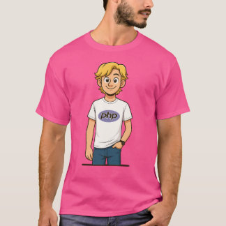 T-shirt PHP Disney Cartoon Programmer Tee