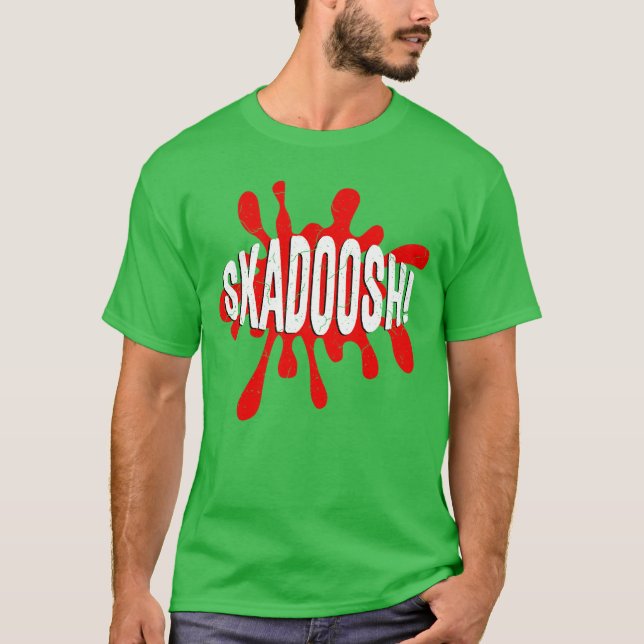 T-shirt Phrase de bande dessinée Panda Power Skash 2 Kung  (Devant)