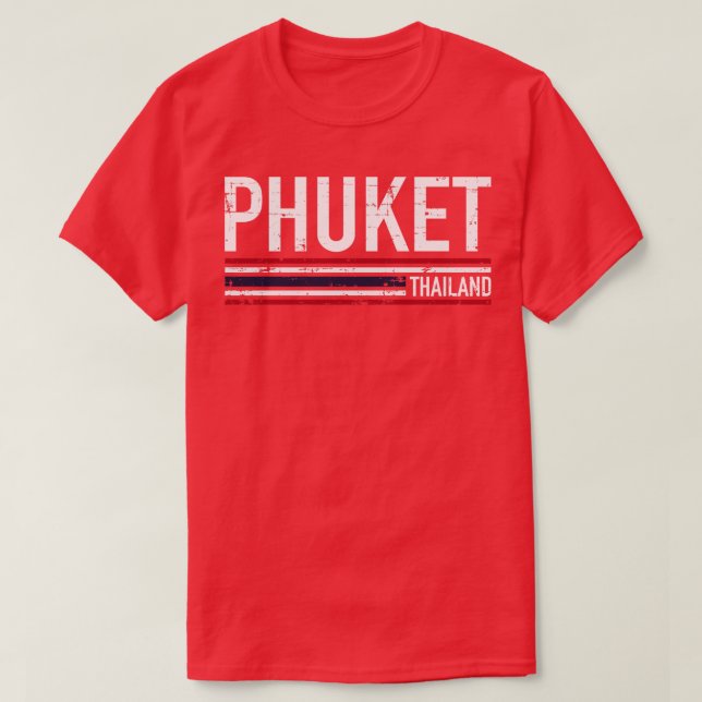 T-shirt Phuket Thaïlande (Design devant)