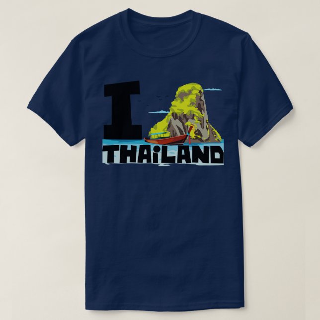 T-shirt Phuket Thaïlande (Design devant)