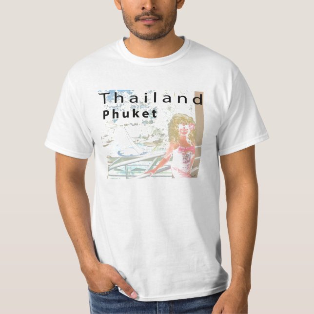 T-shirt Phuket Thaïlande (Devant)