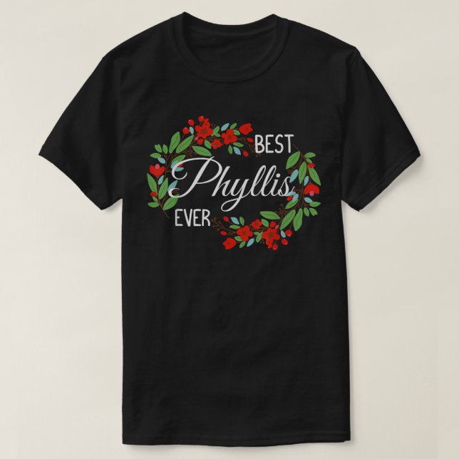 T-shirt Phyllis Personalized (Design devant)