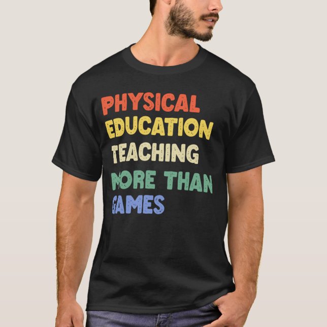 T-shirt Phys de l'éducation physique de l'enseignant T-shi (Devant)