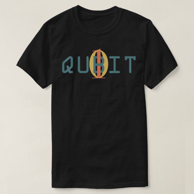 T-shirt Physi Qubit Quantum Entanglement Quantum Computing (Design devant)