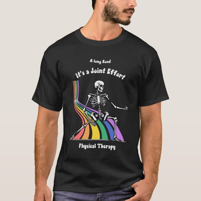 T-shirt Physical Therapist humorous "It's a Joint Effort (Devant)