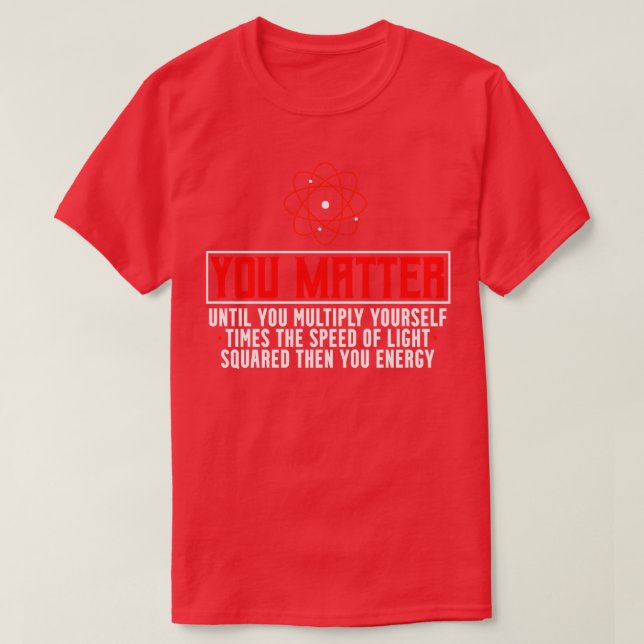 T-shirt Physicien (Design devant)