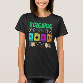 T-shirt Physicien chimiste enseignant en sciences Vintage 