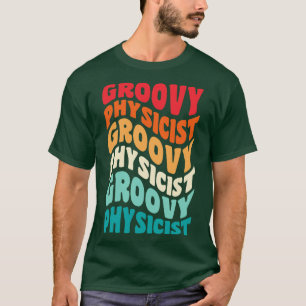 T-shirt Physicien Vintage Retro 60s les années 70 80s Vibe