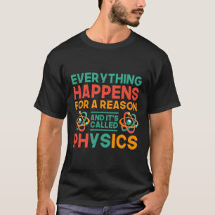 T-shirt Physicist Science Enseignant Physique