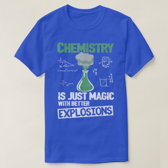 T-shirt physics science teacher organic chemistry science  (Design devant)