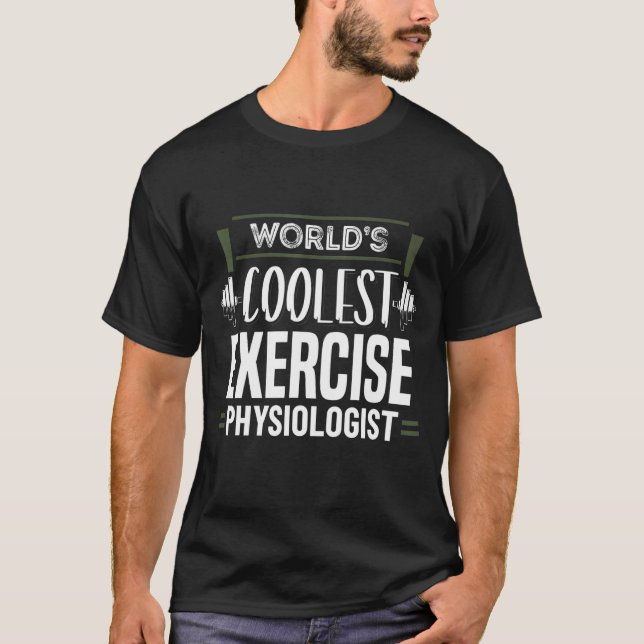 T-shirt Physiologie de l'exercice la plus froide Médicale  (Devant)
