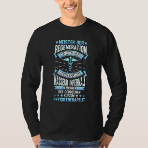 T-shirt Physiothérapeutes de la régénération dit Masseur