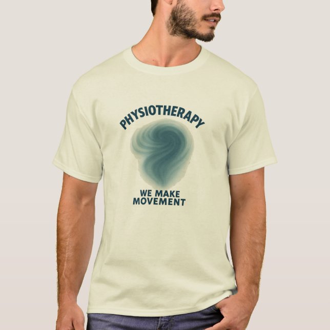 T-shirt Physiothérapie - Art Moderne (Devant)