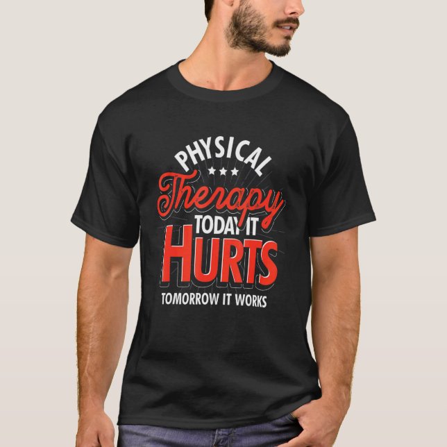T-shirt Physiothérapie Pta Physiothérapie Physique Thérapi (Devant)