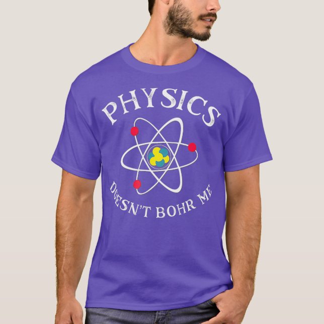 T-shirt Physique drôle Nerd Science Geek physique quantiqu (Devant)
