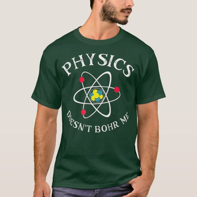 T-shirt Physique drôle Nerd Science Geek physique quantiqu (Devant)