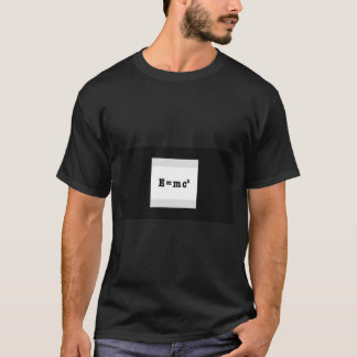 T-Shirt Physique E=mc² | Équation d'Einstein sur l