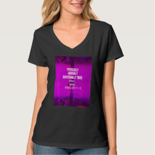 T-shirt Physique Fatigué Vaporwave Aestetic Indie Japonais