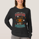 T-shirt Physique Humour de Proton Science Nerd<br><div class="desc">Étudiants en technologie vétérinaire Technicien vétérinaire. Love Animal Rescue Vétérinaire Travail.</div>