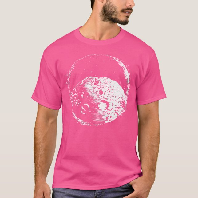 T-shirt Physique Idée Cadeau majeur Lune Lune atterrissage (Devant)