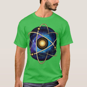 T-shirt Physique quantique Atom Universe