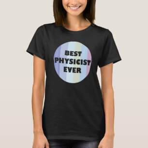 T-shirt Physique Rétro Éducatif Meilleur Physicien Jamais