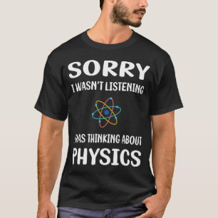 T-shirt Physique sans écoute