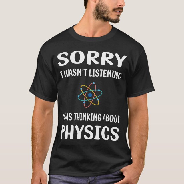 T-shirt Physique sans écoute (Devant)